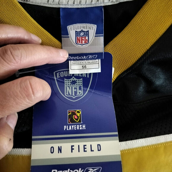 M881) Reebok On Field NFL New Orleans Saints Reggie Bush #25 Jersey Size 56 - Picture 6 of 8